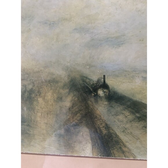 Rain, Steam and Speed, 1844 by Joseph Turner  Art printed Matted Framed - Picture 10 of 14